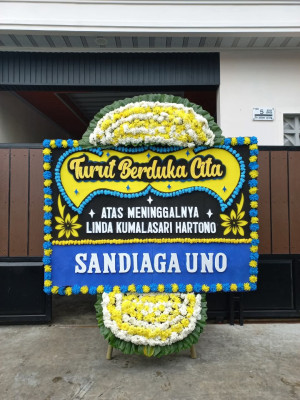 Papan Bunga Duka di Garegeh